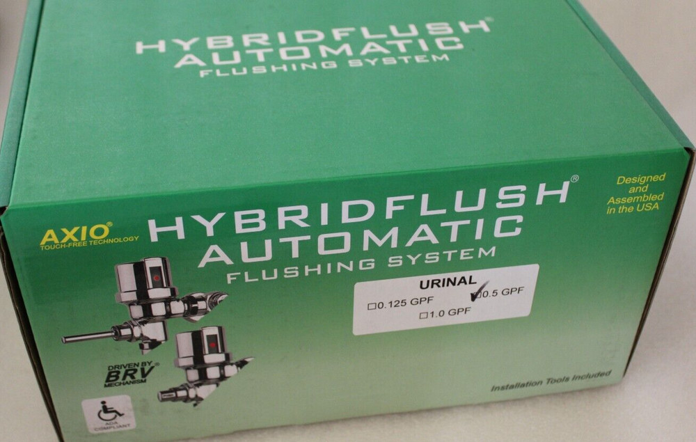 AMTC AEF-801-CU-05 - High Efficiency Electronic Urinal Flushometer Kit - Chrome