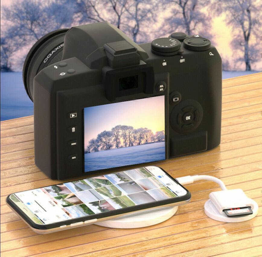 USB Type C to USB-C OTG Adapter SD Card Reader For Android MacBook Windows New