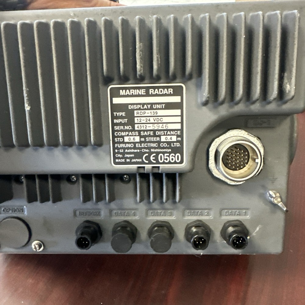 Furuno RDP-139 Navnet VX1 10.4″ Display Working Tested