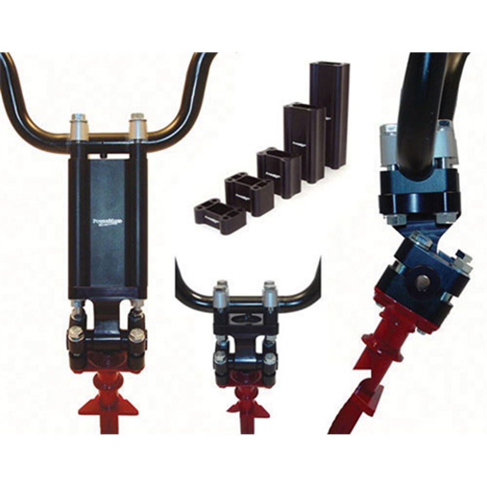Powermadd 3" Universal Pivot Riser Adapter 45400