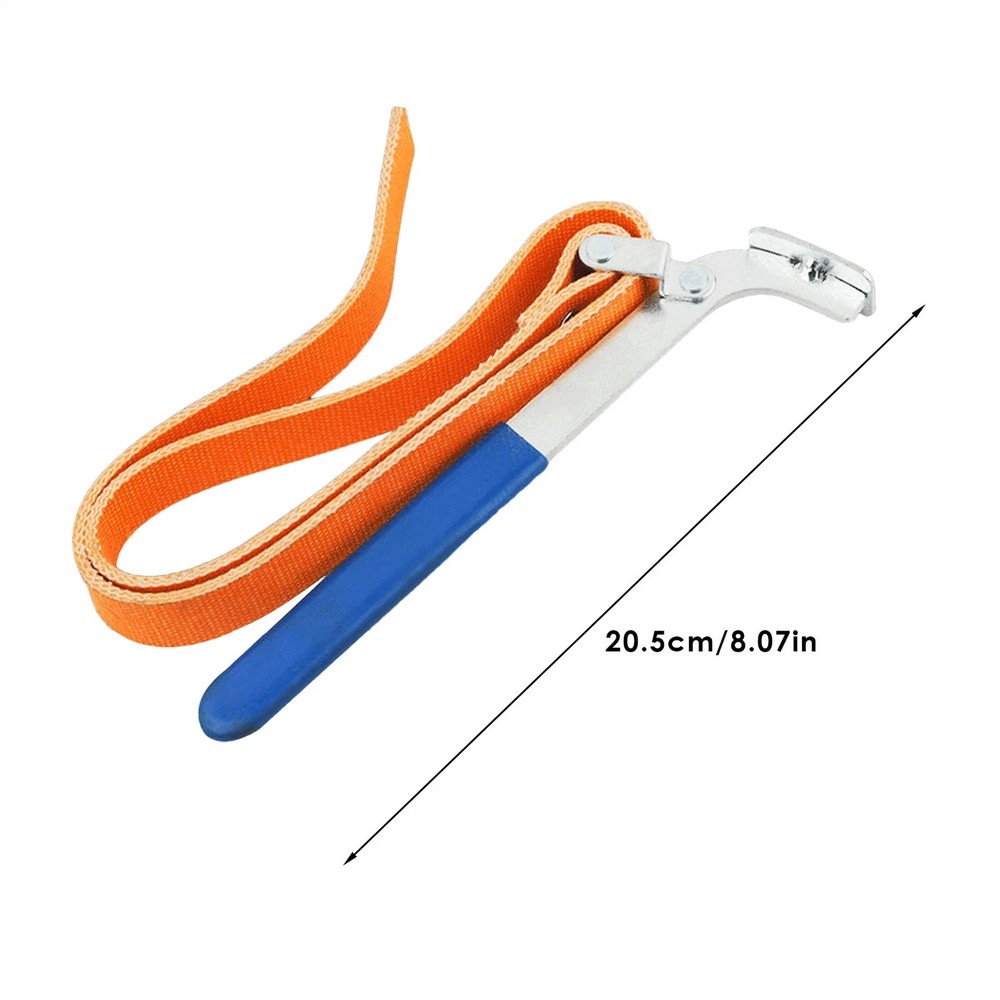 Strap Wrench Plumbing Heavy Duty Strap Wrench Adjustable Handle Belt **
