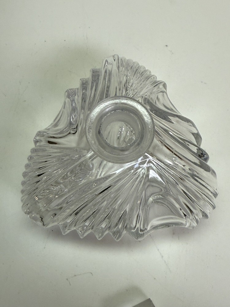 Clear Trigular Glass Perfume Bottle with Stopper