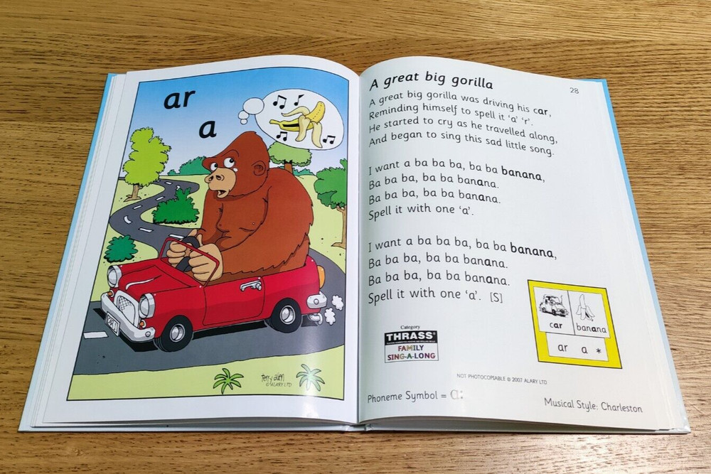 THARSS Sing-a-long Book