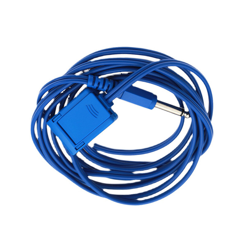 5PC Single Pole Negative Plate Connection Cable 6.3mm Fits Medical Device Cable