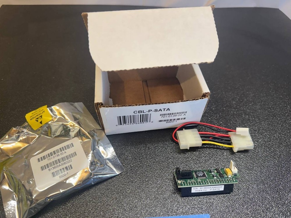Vintage 3ware Inc. P-SATA Adapter 701-0136-00A with Cable & Box