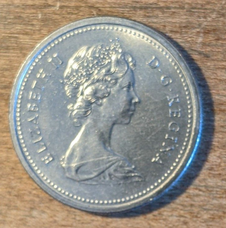 CANADA ONE NICKEL DOLLAR 1976 BU