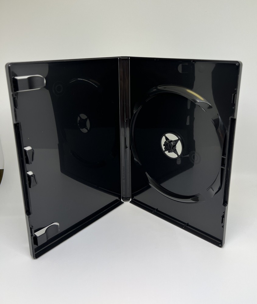 3 PCS TOP QUALITY 14MM SINGLE DVD CASE FLEXBOX, BLACK, PSD12-LS#9
