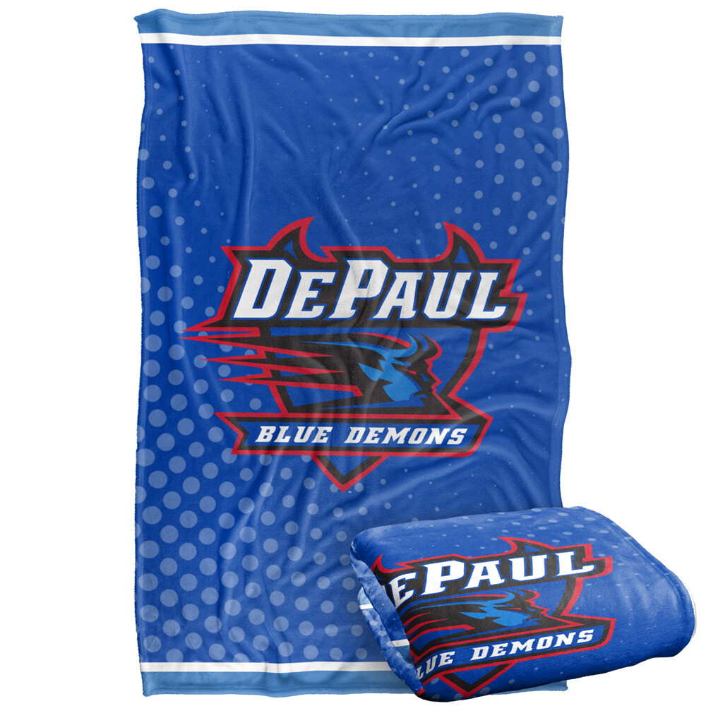 Depaul University Logo Dots Silky Touch Super Soft Throw Blanket
