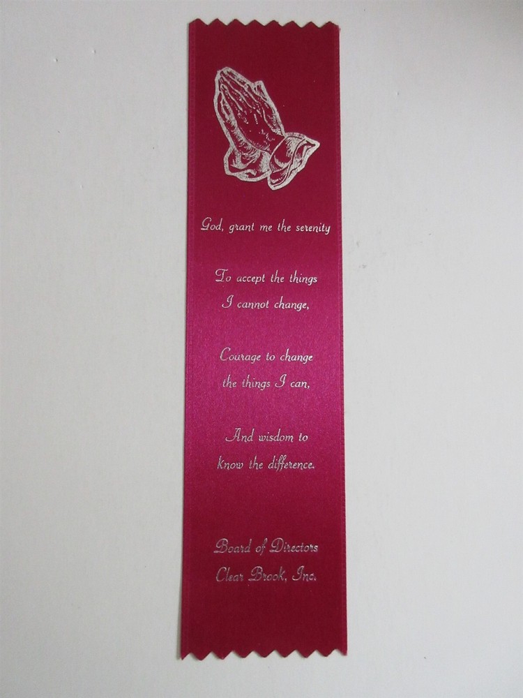 Religious Ribbon Bookmark - Clear Brook Inc