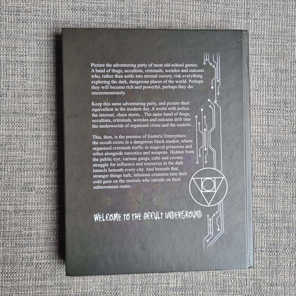 Esoteric Enterprises - Hardcover RPG Book - Occult