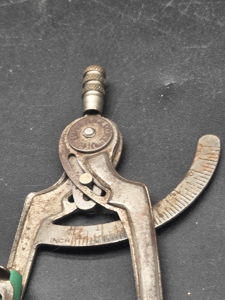 Vintage 1410 Empire Pencil Co Compass Machinist Drafting Tool