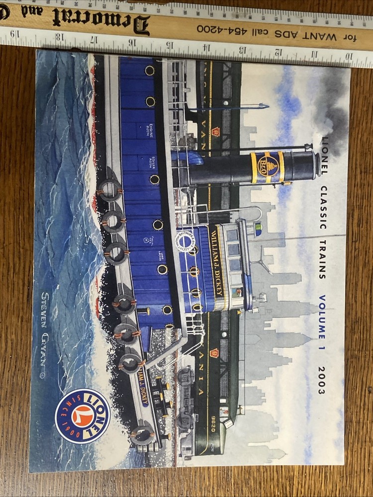 Lionel 2003 Classic Trains catalog volume One