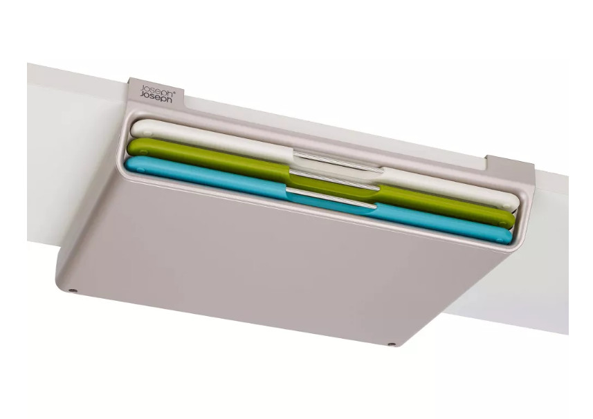 Joseph Joseph Folio Slim 3-Piece Under-Shelf Cutting Board Set