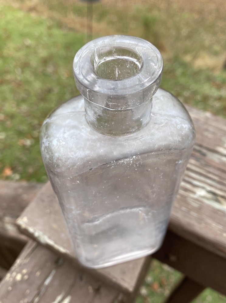 Gump Pure Rye Whiskey Flask Baltimore MD