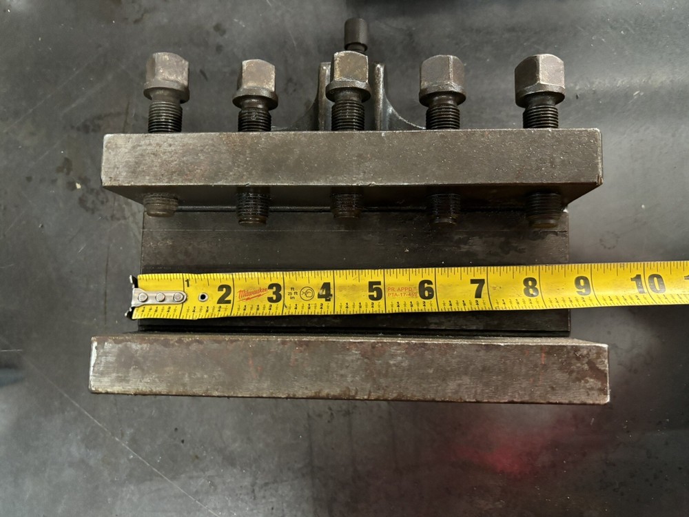 Hahn-Kolb Lathe 40 Position Quick Change Tool Post With 2 Holders BIG LATHE