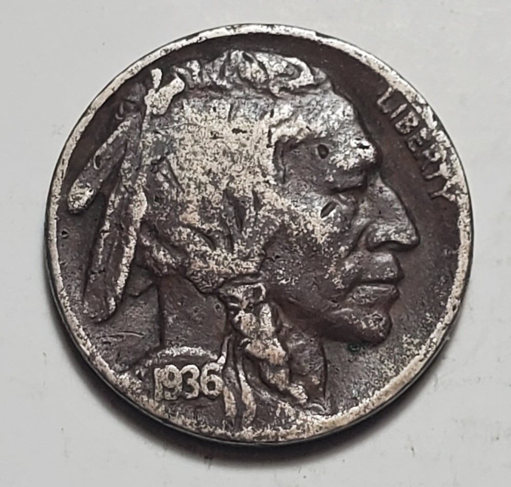 1936 P BUFFALO NICKEL #C7902