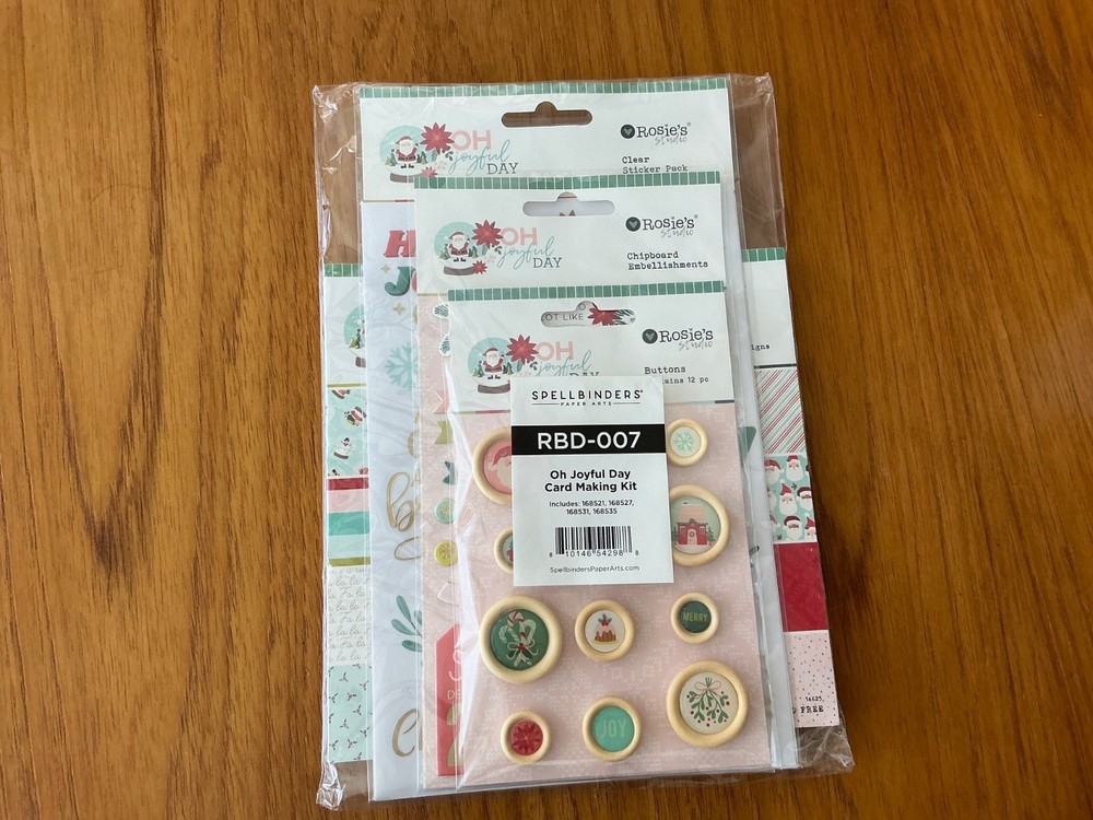 Spellbinders Rosie's Studio Oh Joyful Day Card Making Kit RBD-007