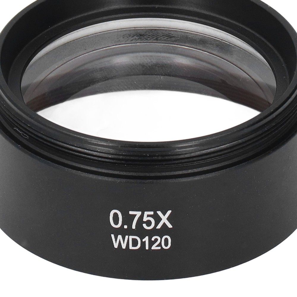 Microscope Lens 0.75X 120mm Barlow Eyepiece M48 Interface Accessory For New