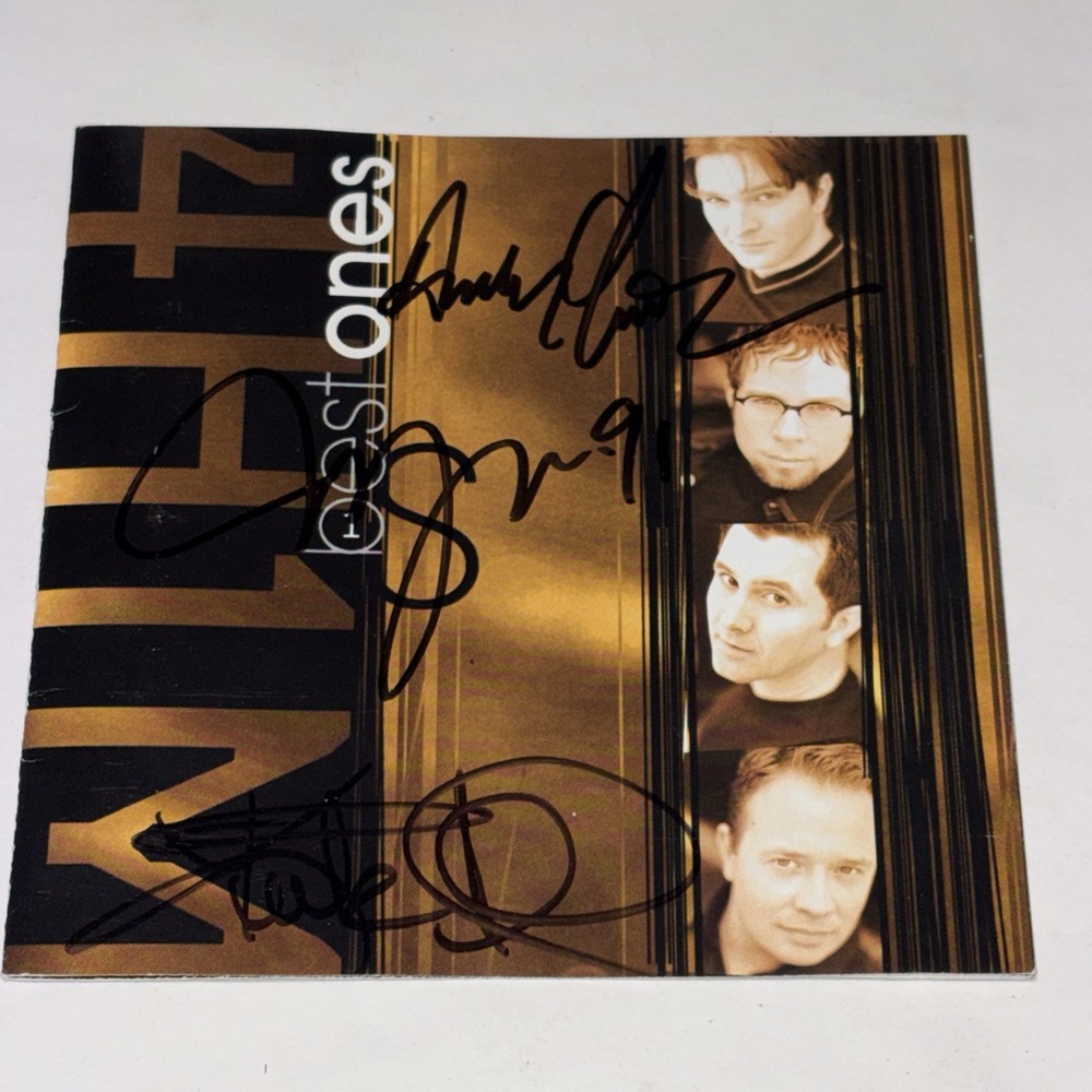 4Him Best Ones Signed CD Booklet Autographed