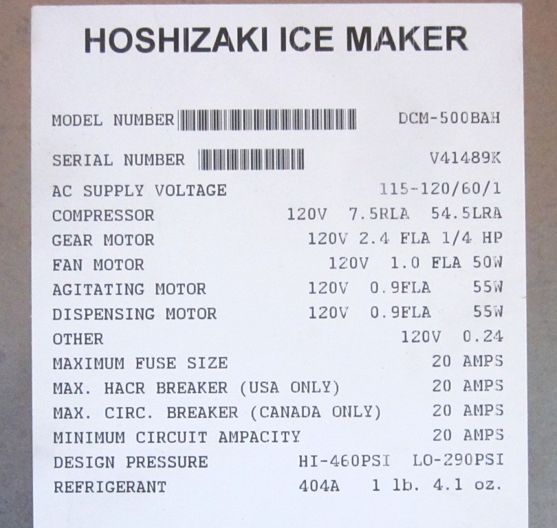 Hoshizaki 2A3314G01 Evaporator