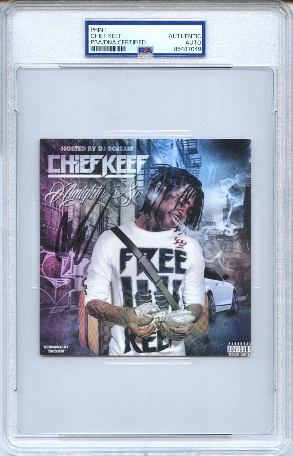 Chief Keef Signed Autographed CD Cover “Almighty So” PSA/DNA Authenticated