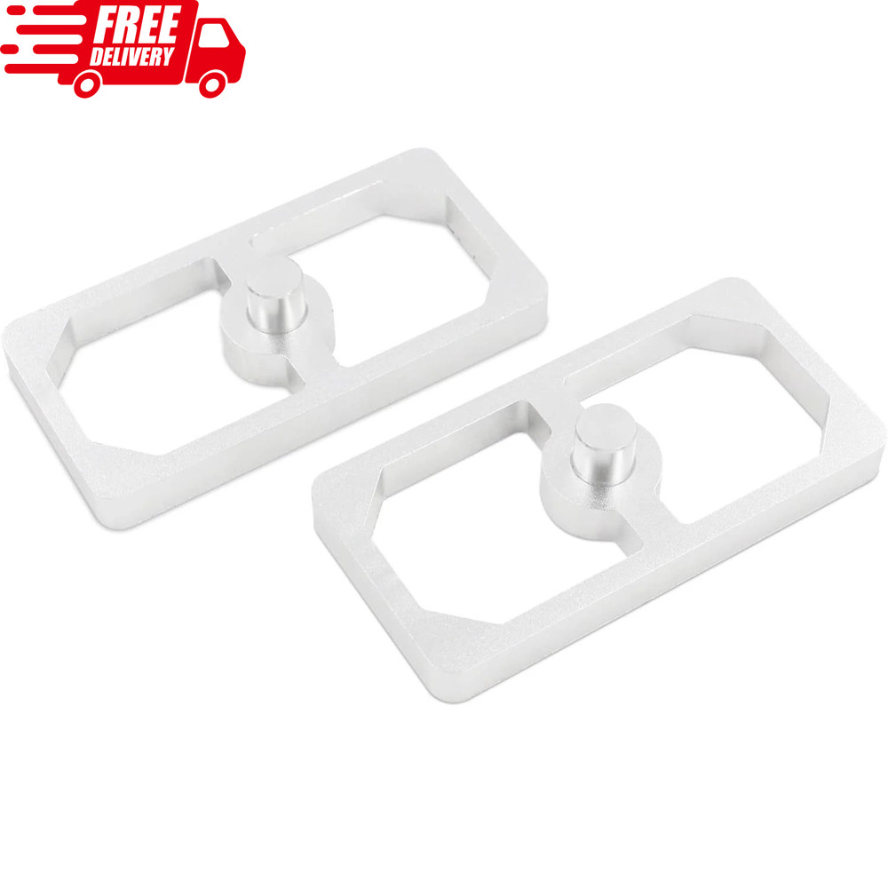 Universal Aluminum Leaf Spring Lowering Block Kit Versatile for 2 Pack 0.5 Inch
