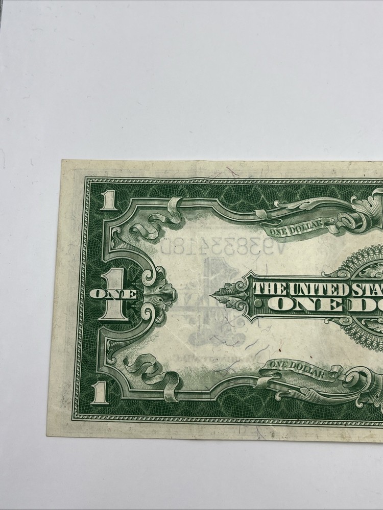 1923 $1 Silver Certificate Banknote Horse Blanket