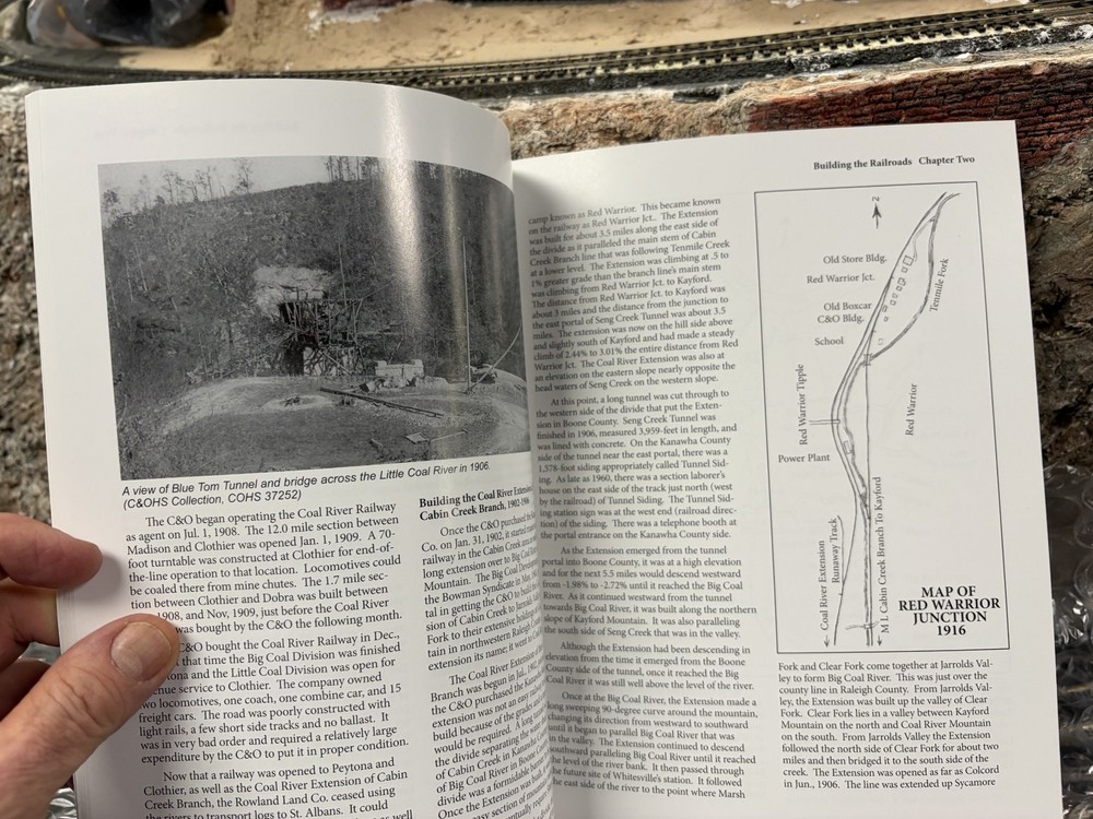C&O Coal River District history and pics Chesapeake & Ohio