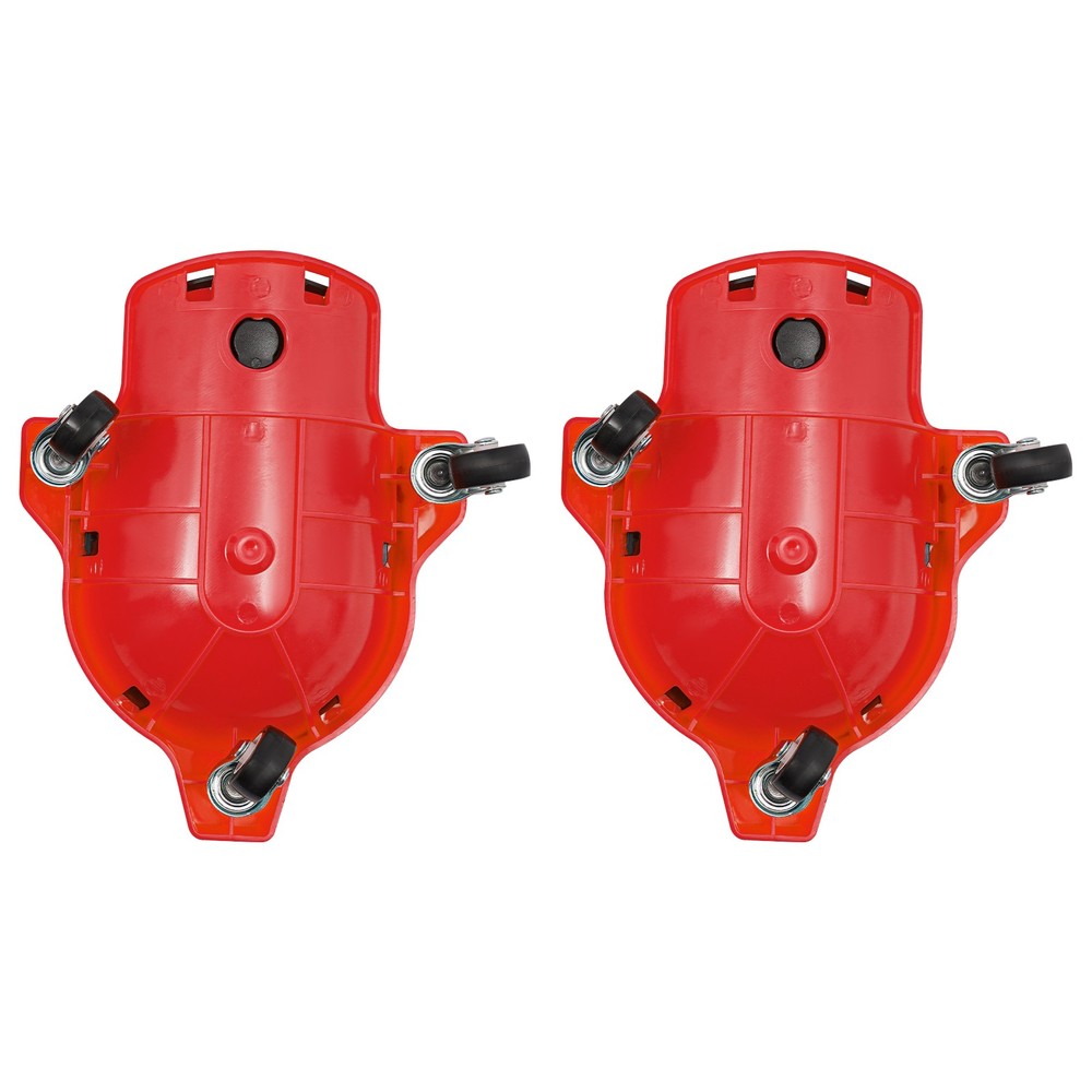 Knee Pads With 3 Wheels Rolling Wheeled Pads Work Construction Easy Flooring