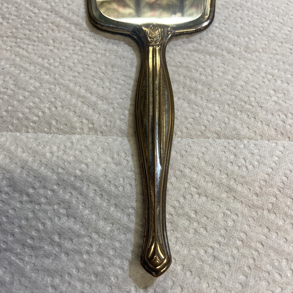 Vintage 1920/1930s Silver Vanity Mirror