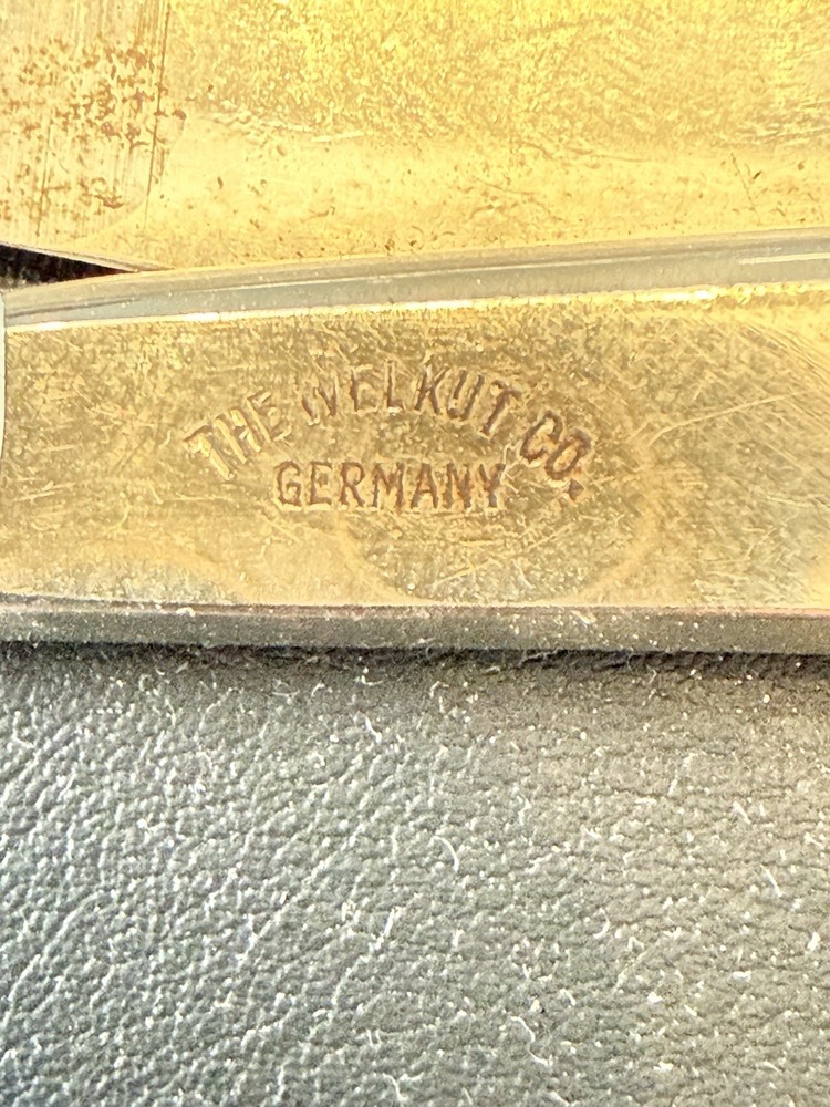 Vintage Graef & Schmidt Welkut Germany Precision Sewing Craft Snips 3.5”