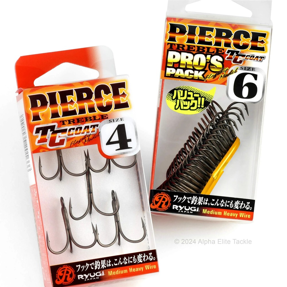 Ryugi Japan Pierce TC Treble Hook