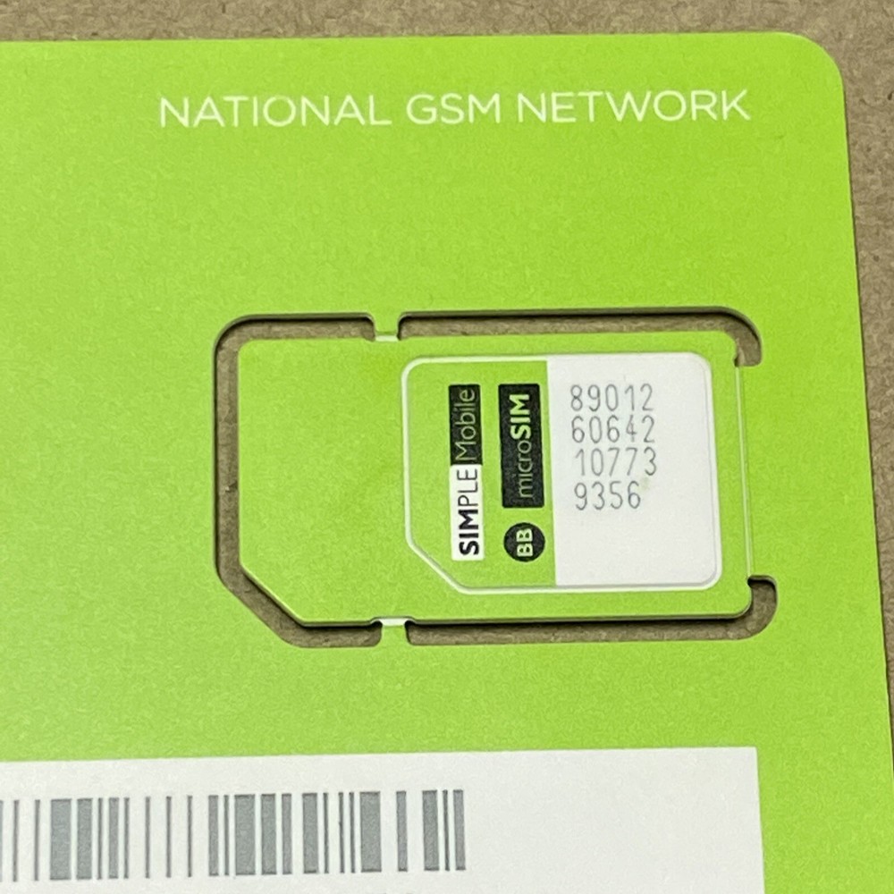 Simple Mobile - SIM - Bring Your Own Phone -