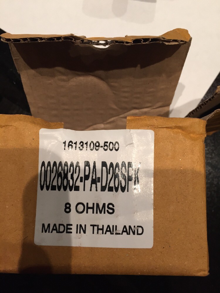 Replacement HF Driver Mackie 2043595