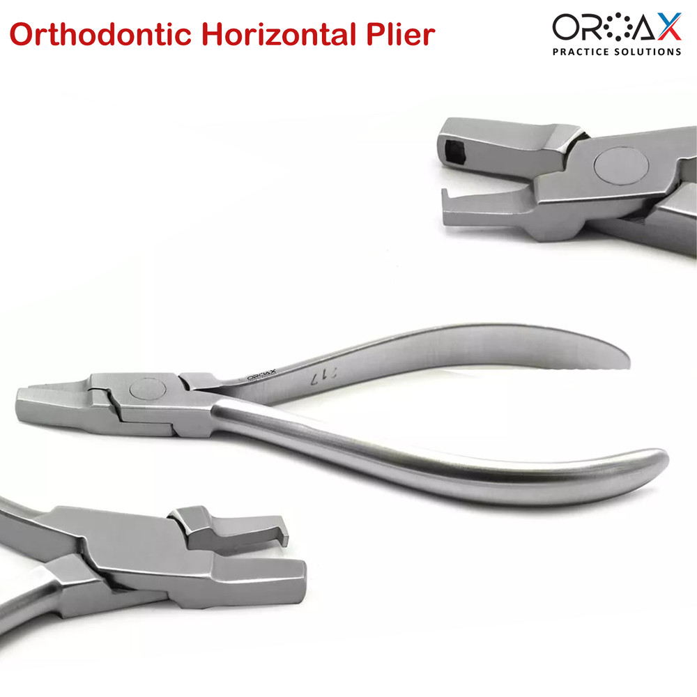 OROAX™ Horizontal Notch Plier | Root Torque Control for Invisible Braces & Lab