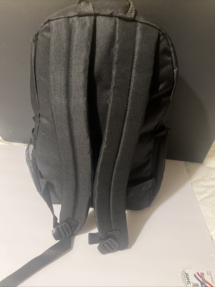 BN NT Solid Black Backpack 13.5" Length, 16" Height, 4.25" Depth