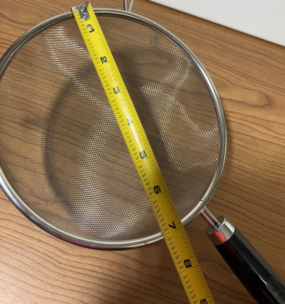 T-Fal Strainer 7” Nice With Black Handle