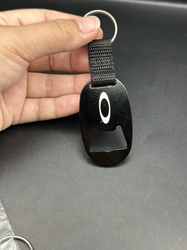 Oakley Bottle Opener Keychain Black