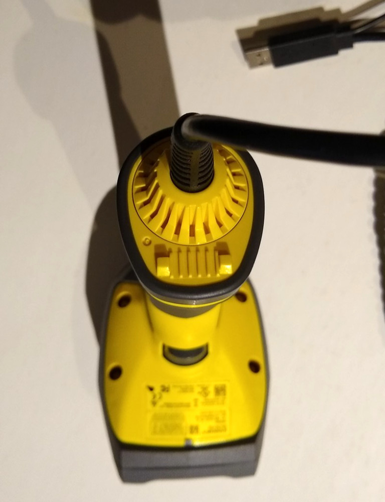 Cognex DM8600 825-10187-IR-D Handheld Barcode Scanner Reader IR Illumination DPM