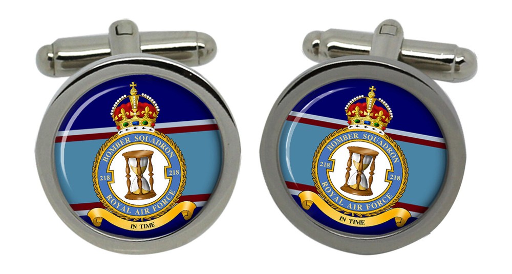 218 Squadron, RAF Cufflinks in Box
