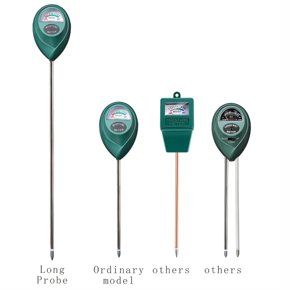 Long Probe Deep Use Soil Moisture Meter Water Monitor Indicator Sensor