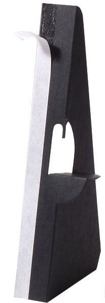 Lineco 5" Self Stick Easel Backs 6/Pkg Black Single Wing
