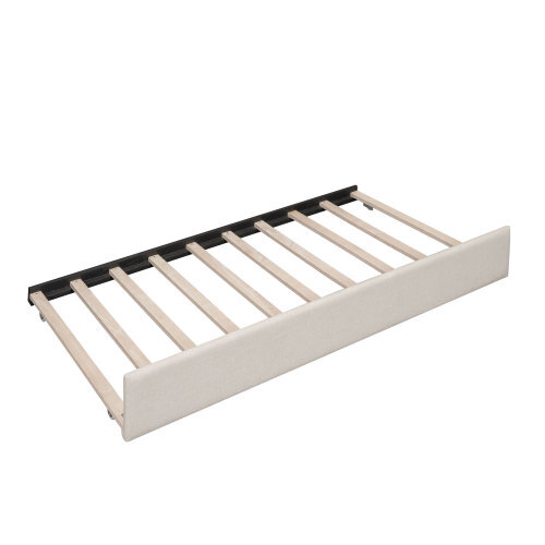 Full Queen Upholstered Daybed with Trundle Day Bed Sofa Beds Platform Bed Frames