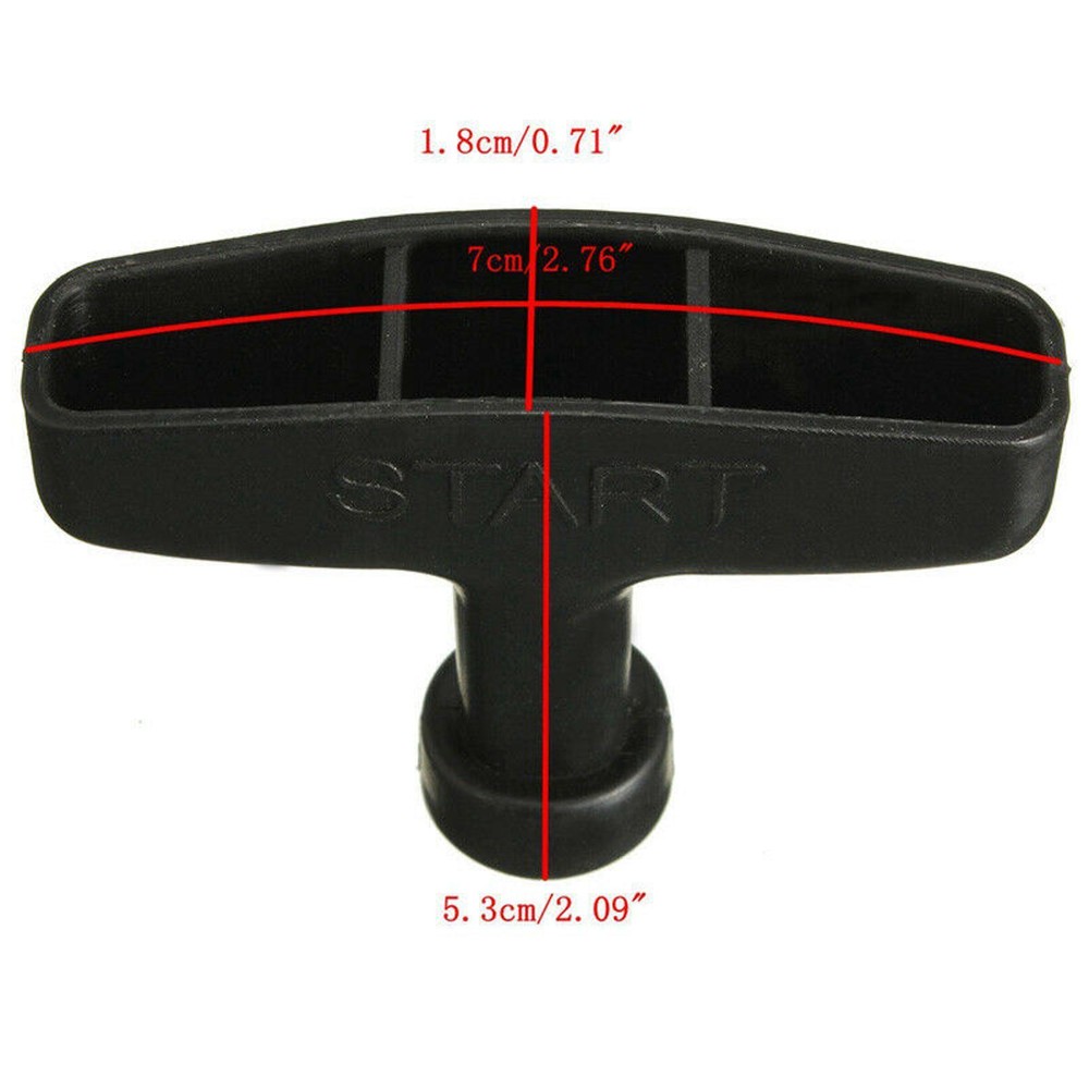 Replacement Pull Starter Handle Rope Recoil Cord Line For Petrol Engine Lawn