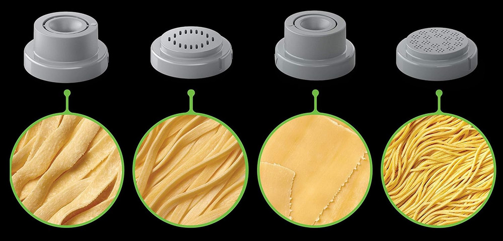 Kitchen Appliances Compact Pasta Maker 4-In-1 Accessory Shape Kit, Pappardelle,