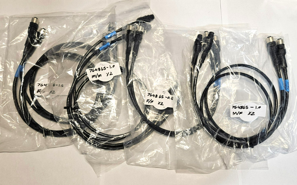 TYCO CAN Cables for GNSS Machine Systems (8 Cables Total)