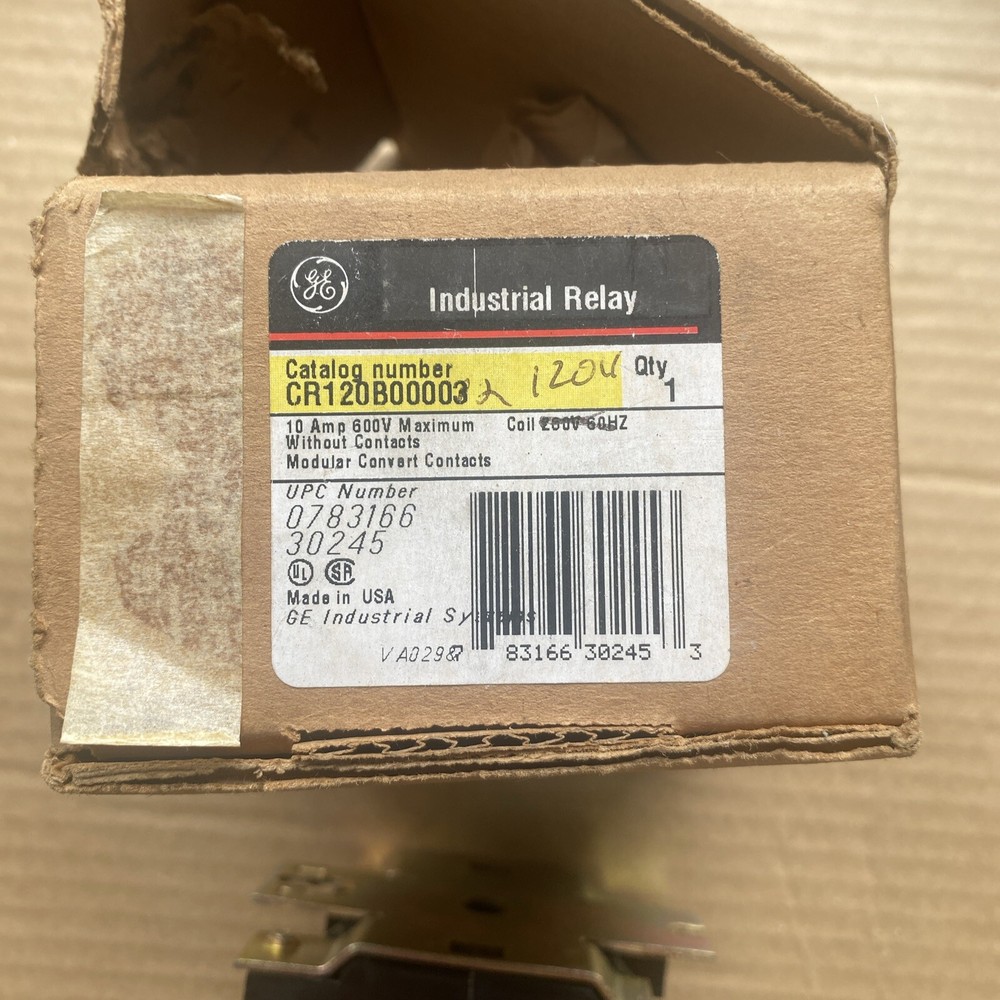 GE CR120J 10002 115v Coil