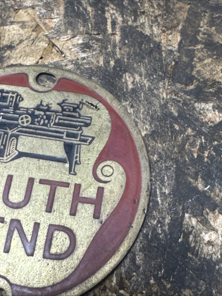South Bend Precision 14” Drill Press Badge Tag Logo