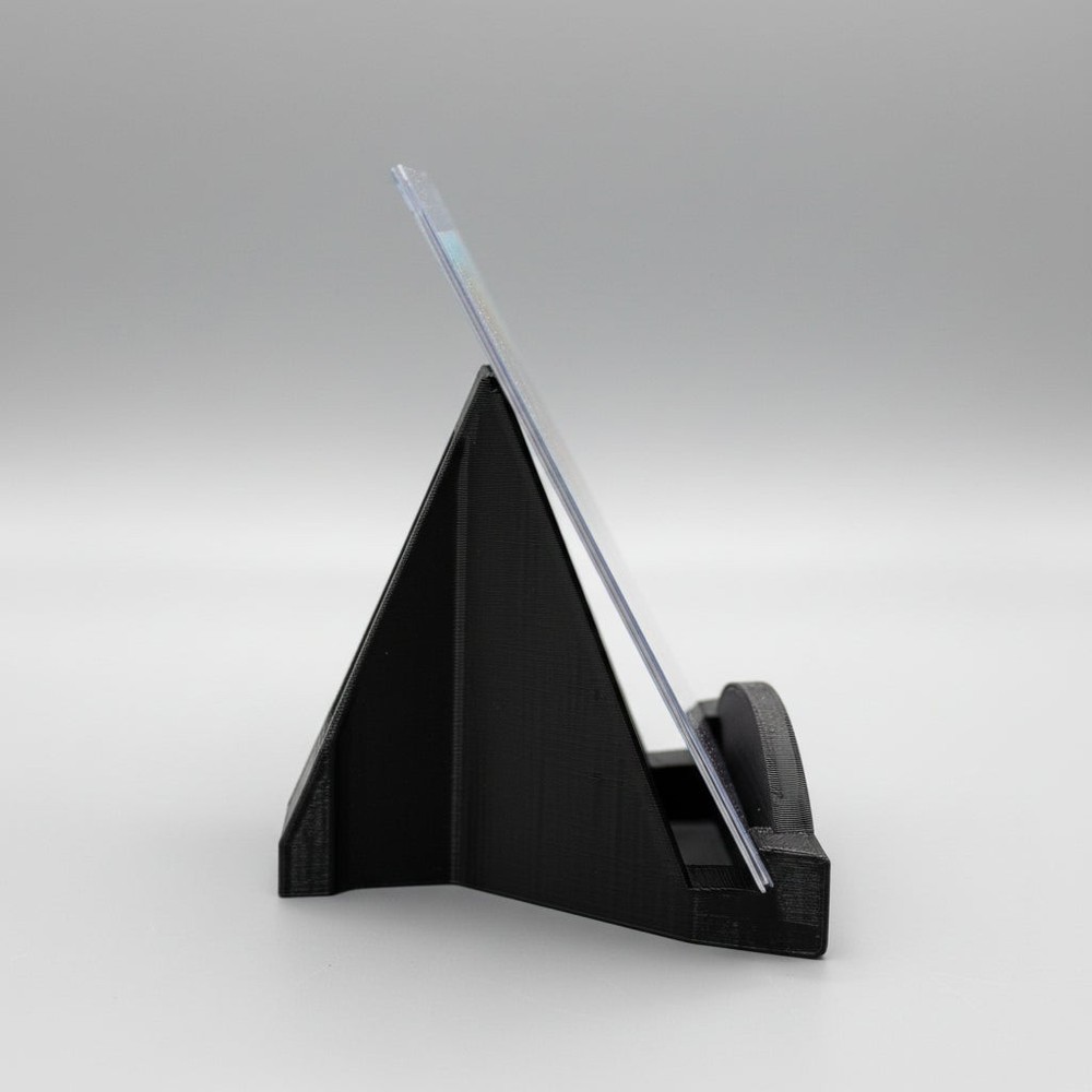 3D Printed This Doesn't Suck Card Stand - Black/White