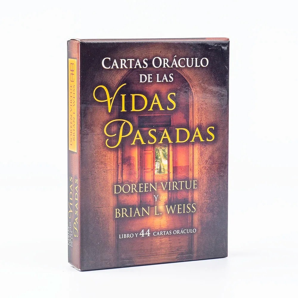 "Vidas Pasadas" Tarot 44Cards Spanish Version Divination Edition Fortune Telling